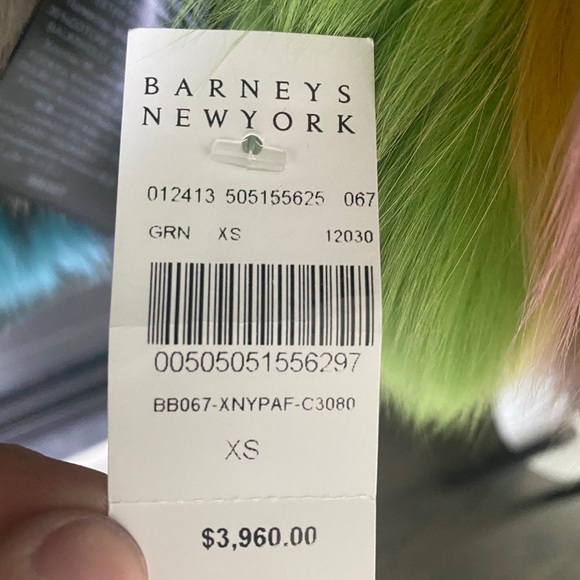 MR&MRS Italy New York Bomber Jacket with Fox Fur - Picture 5 of 6